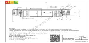 Coronas de orientación para atlas excavadora atlas2306