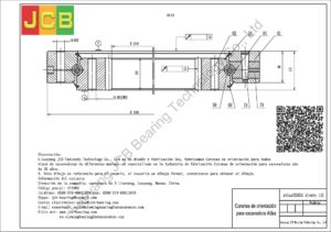 Coronas de orientación para atlas excavadora atlas3306LC diente 115