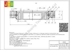 Coronas de orientación para case excavadora CX210B