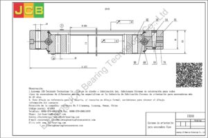 Coronas de orientación para case excavadora CX240