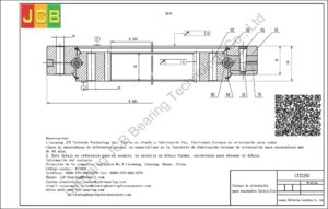 Coronas de orientación para caterpillar excavadora CAT229D