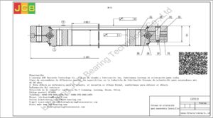 Coronas de orientación para caterpillar excavadora CAT312