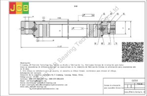 Coronas de orientación para caterpillar excavadora CAT318