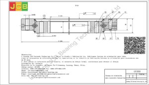Coronas de orientación para caterpillar excavadora CAT325D