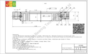Coronas de orientación para caterpillar excavadora CAT330DL