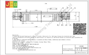 Coronas de orientación para caterpillar excavadora CAT345C
