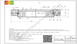Coronas de orientación para daewoo excavadora DH150