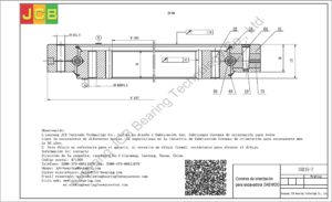 Coronas de orientación para daewoo excavadora DH215-7