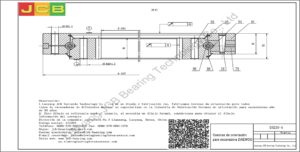 Coronas de orientación para daewoo excavadora DH220-5