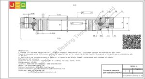 Coronas de orientación para daewoo excavadora DH290-5
