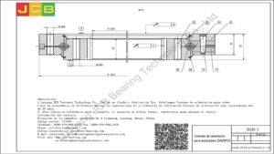 Coronas de orientación para daewoo excavadora DH360-5