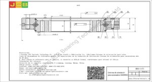 Coronas de orientación para daewoo excavadora DH55-5(V)