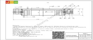 Coronas de orientación para daewoo excavadora DX300-5
