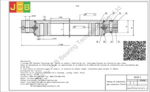 Coronas de orientación para hitachi excavadora EX100-2