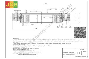 Coronas de orientación para hitachi excavadora EX110-5