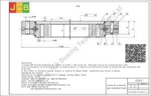 Coronas de orientación para hitachi excavadora EX130-5