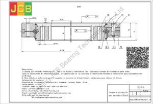 Coronas de orientación para hitachi excavadora EX150-5