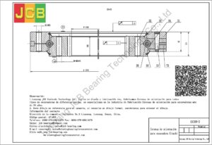 Coronas de orientación para hitachi excavadora EX300-2