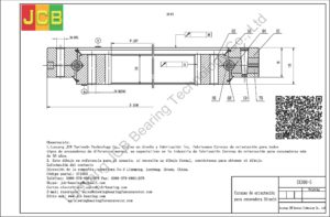 Coronas de orientación para hitachi excavadora EX300-5