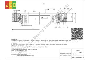 Coronas de orientación para hitachi excavadora EX400-5