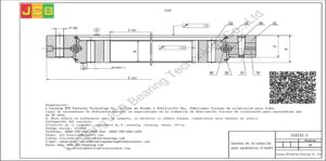 Coronas de orientación para hitachi excavadora ZAX210-3
