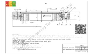 Coronas de orientación para hitachi excavadora ZAX210