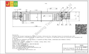Coronas de orientación para hitachi excavadora ZAX230