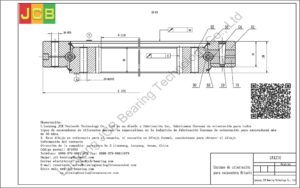 Coronas de orientación para hitachi excavadora ZAX270