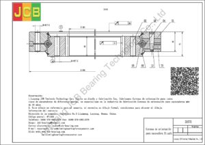 Coronas de orientación para hitachi excavadora ZAX70
