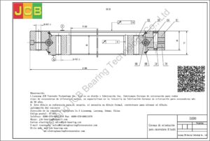 Coronas de orientación para hitachi excavadora ZAX80