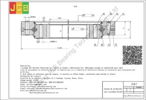 Coronas de orientación para hyundai excavadora R130-7