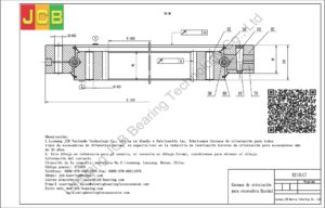 Coronas de orientación para hyundai excavadora R210LC7