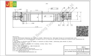 Coronas de orientación para hyundai excavadora R260-5