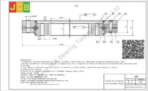 Coronas de orientación para hyundai excavadora R280