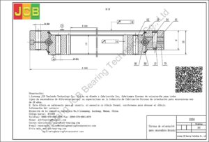 Coronas de orientación para hyundai excavadora R300