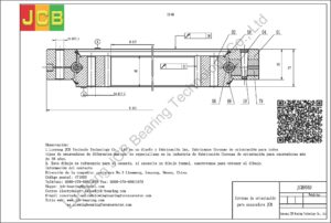 Coronas de orientación para jcm excavadora JCM906D