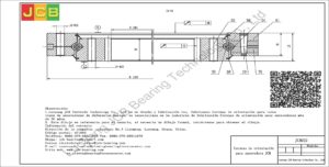 Coronas de orientación para jcm excavadora JCM922