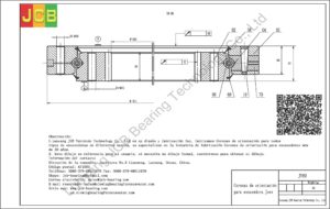 Coronas de orientación para jove excavadora JV60