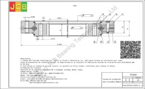 Coronas de orientación para kamatsu excavadora PC128US
