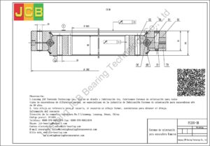 Coronas de orientación para kamatsu excavadora PC200-3B