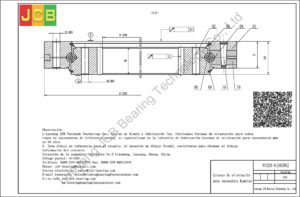 Coronas de orientación para kamatsu excavadora PC220-6(S6D95)