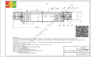 Coronas de orientación para kamatsu excavadora PC220LC-8