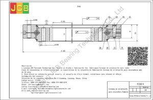 Coronas de orientación para kamatsu excavadora PC300-6