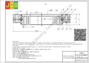 Coronas de orientación para kamatsu excavadora PC300LC-7