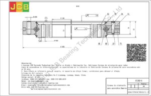 Coronas de orientación para kamatsu excavadora PC360-6