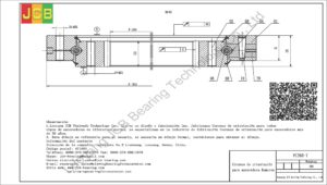Coronas de orientación para kamatsu excavadora PC360-7