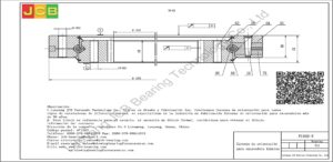 Coronas de orientación para kamatsu excavadora PC400-8