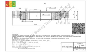 Coronas de orientación para kamatsu excavadora PC400LC-5