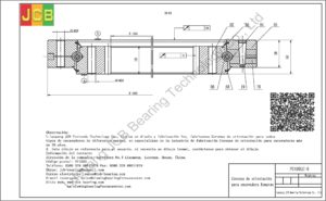 Coronas de orientación para kamatsu excavadora PC400LC-6