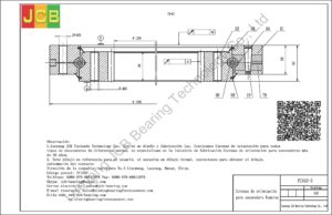 Coronas de orientación para kamatsu excavadora PC450-5